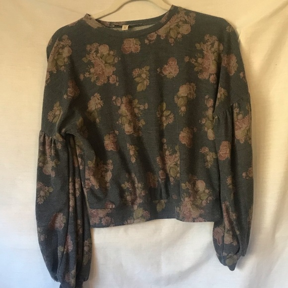 Gypsies & Moondust Floral Crop Top Size XS - Picture 1 of 4